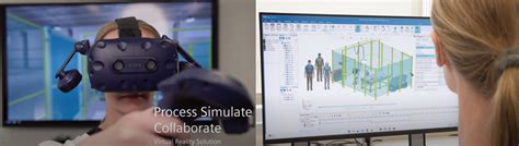 Immersive Engineering With Process Simulate Virtual Reality VIDEO