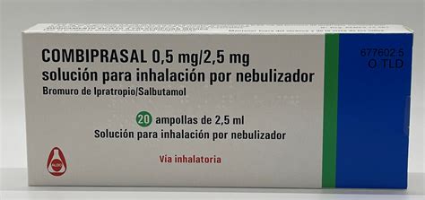 IPRATROPIUM+SALBUTAMOL 0.5MG+2.5MG NEBULIZER SOL. 2.5ML 20ST - SOMA PHARMA