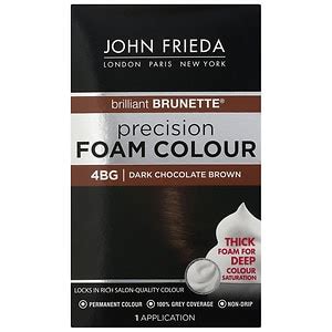 John Frieda Permanent Precision Foam Colour 4BG Brilliant Brunette