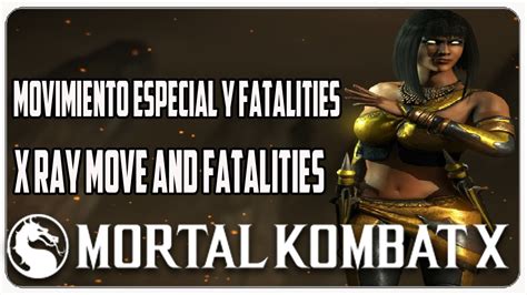 Mortal Kombat X Tanya X Ray Move Fatalities Gratis Esta Semana Desde