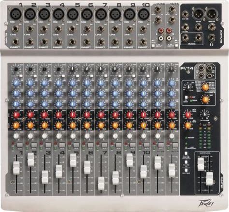 Peavey Pv14 Compact 12 Input Live Sound Mixer