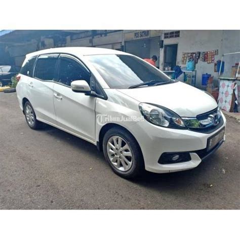 Honda Mobilio E CVT Matic Putih 2014 Mobil Bekas Terawat Harga Nego Di