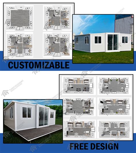 China Factory Luxury Cabine Prefab Camp Metal Modular Mobile Home 20