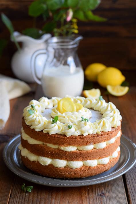 Dolce Al Limone Con Sole 4 Uova Soffice Senza Bagna Lapasticceramatta