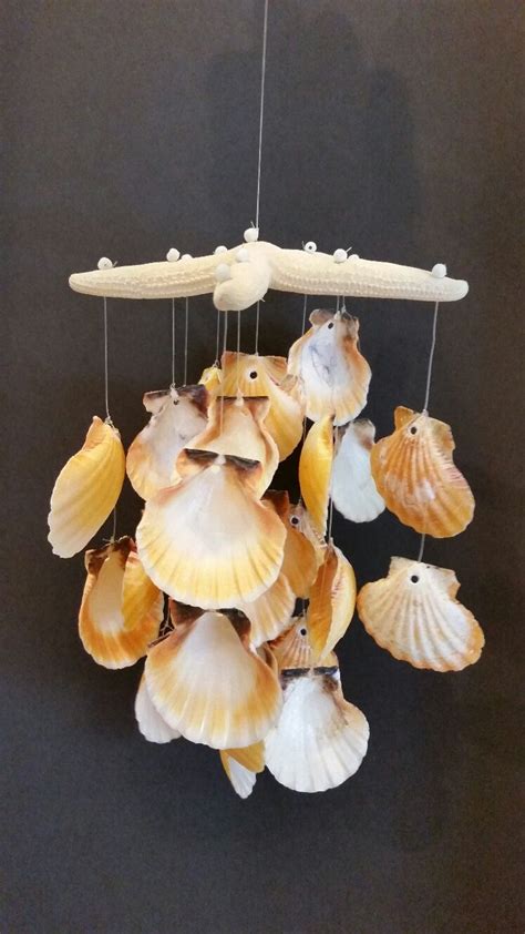 Starfish And Sea Shell Wind Chime Starfish Wind Chime By