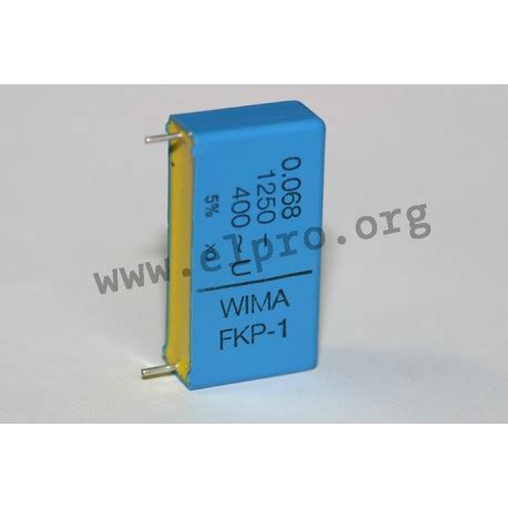 Fkp V F Wima Fkp Film Capacitors Pitch To Mm