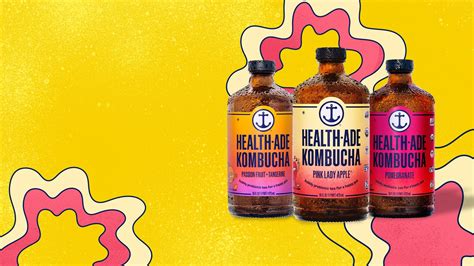 Health Ade Kombucha Bubbly Probiotic Tea Brewed In Los Angeles