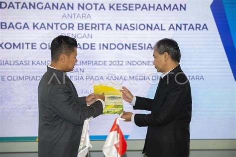 Sosialisasi Indonesia Jadi Tuan Rumah Olimpiade Antara Foto