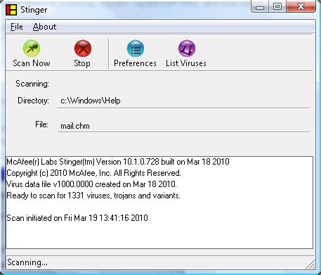 McAfee Stinger Free Download