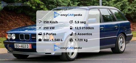 Bmw M Touring E Ficha T Cnica Desempenho Dimens Es