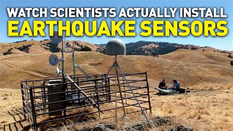 Behind The Scenes Watch USGS Scientists Install Sensors For Earthquake