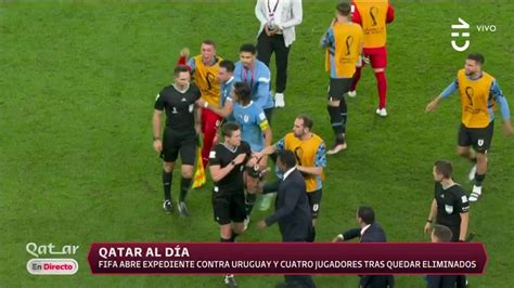 Fifa Abre Expediente Contra Uruguay Por Los Incidentes Durante El Partido Contra Ghana Chilevisión