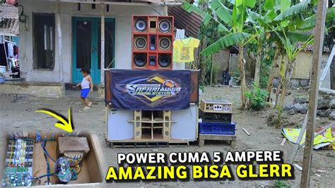 Sub Ampere Amazing Glerr Suaranya Safari Audio Perdana Cek Sound