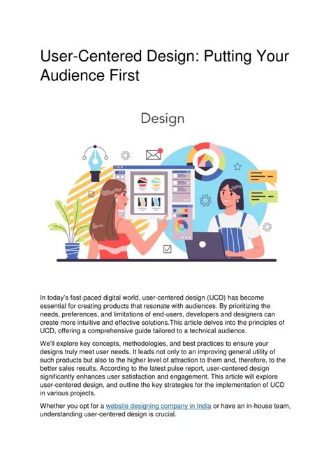 Ppt User Centered Design Putting Your Audience First Powerpoint