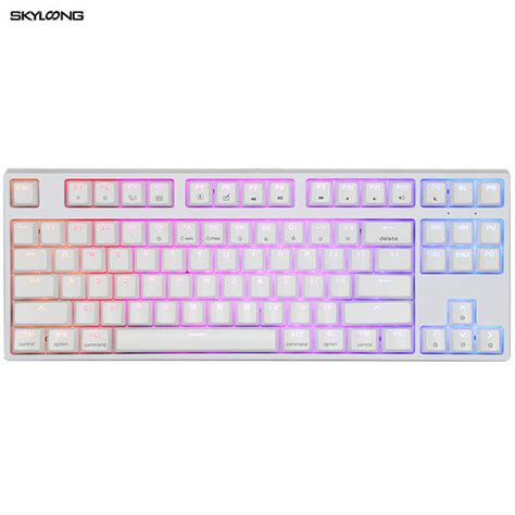 Skyloong Gk Mechanical Gaming Keyboard Keys Optics Hot Swap Wired Rgb Keycaps Backlit Mac