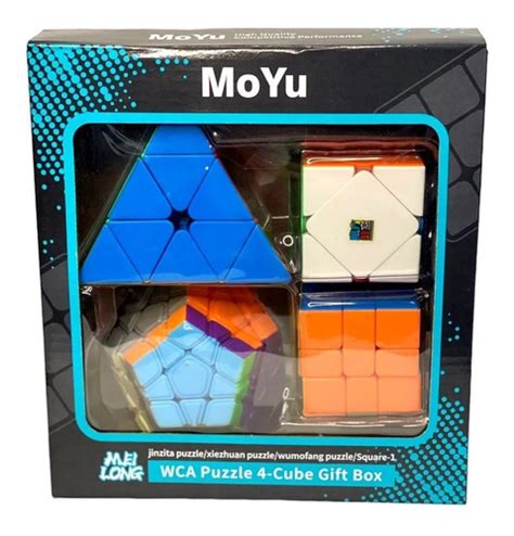 Kit Cubo M Gico Moyu Pyraminx Megaminx Skewb Square