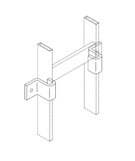 Cpi Vertical Wall Brackets 38 Gold Comms Express