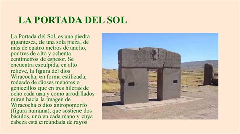 La Cultura Tiahuanaco En El Perú Historia Ppt