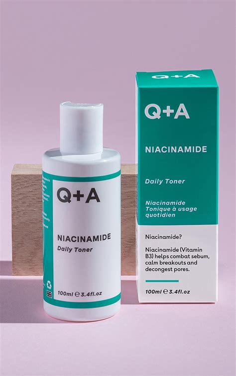 Q+A Niacinamide Daily Toner 100ml | Beauty | PrettyLittleThing