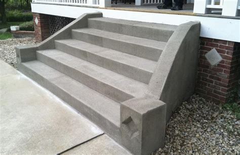 Durable And Beautiful Concrete Steps Aurora Asphalt Concrete Elk