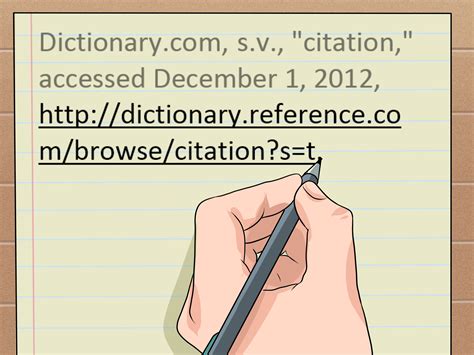 7 Ways To Cite A Dictionary Wikihow