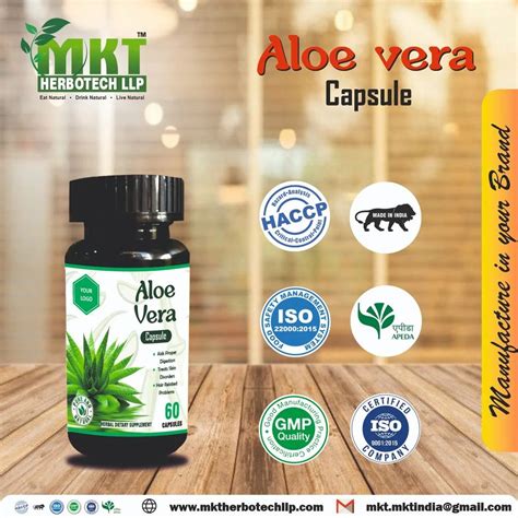 Aloe Vera Capsules At Rs 70 Bottle Aloe Vera Capsules In Jaipur Id