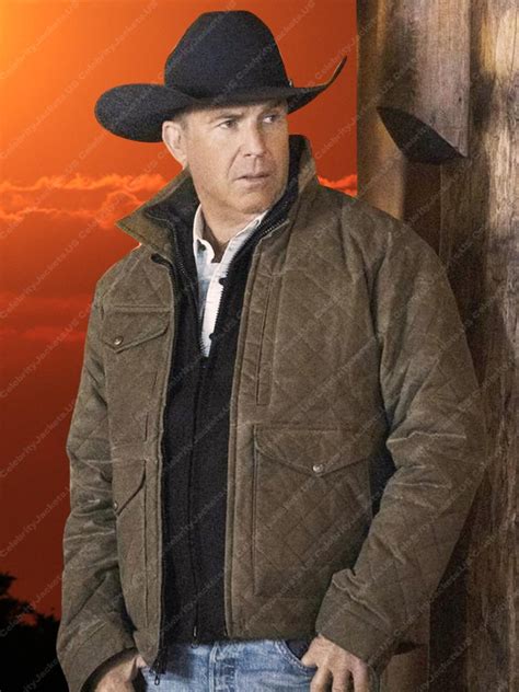 Yellowstone Season 5 John Dutton Quilted Jacket