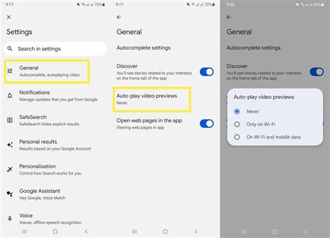 Google Discover Settings for Customizations - oTechWorld