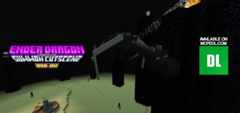 Ender Dragon Summon Cutscene Minecraft Addon