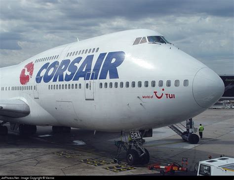 F Gsex Boeing 747 312 Corsair Vienne Jetphotos