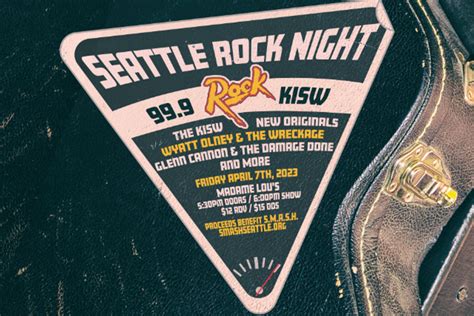 999 Kisw Seattle Rock Night At Madame Lous At The Crocodile In