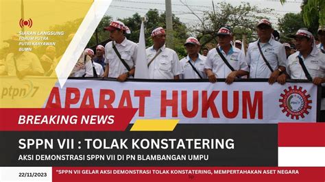 Sppn Vii Tolak Konstatering Youtube