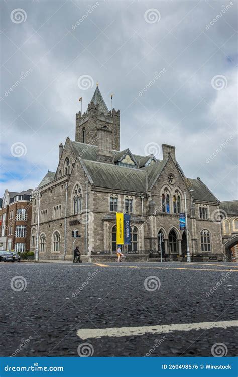 View Of An Old Christ Church Cathedral In Dublin Ireland Editorial