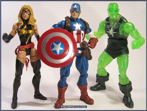 Ms Marvel Captain America Radioactive Man Marvel Legends