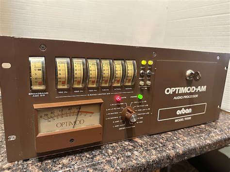 Orban OPTIMOD 9100B AM Broadcast Audio Processor Reverb