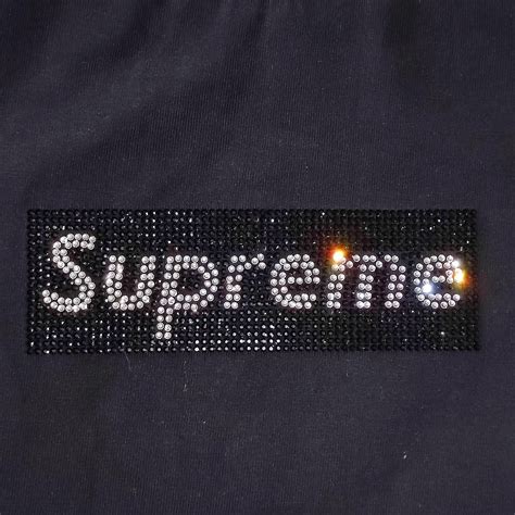 Supreme X Swarovski Box Logo Tee Review And W2c In The Comments R Dhgate