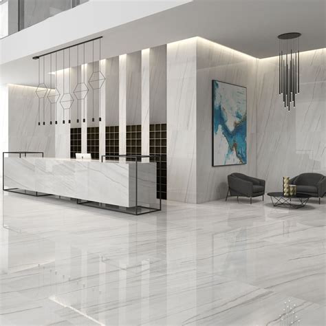 Lasa Blanco Polished Porcelain Tiles 120 X 60cm Total Look Tiles