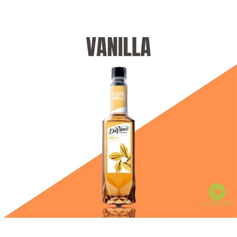 DaVinci Gourmet Vanilla Syrup 750ml Shopee Philippines