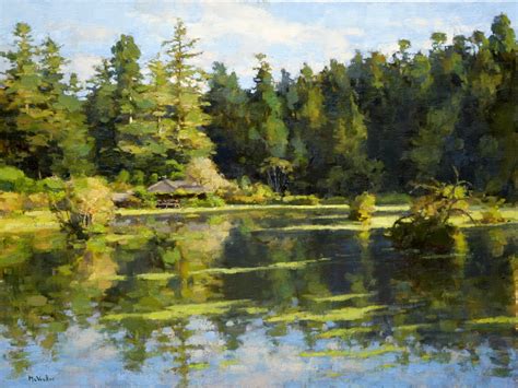 Jim McVicker Paintings: ' The Lake Paintings'