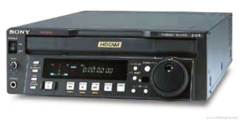 Sony J-H1 Digital Video Cassette Player Manual | HiFi Engine