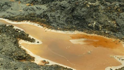 Agua De La Laguna Del Petr Leo La Basura T Xica De La Descarga Anterior