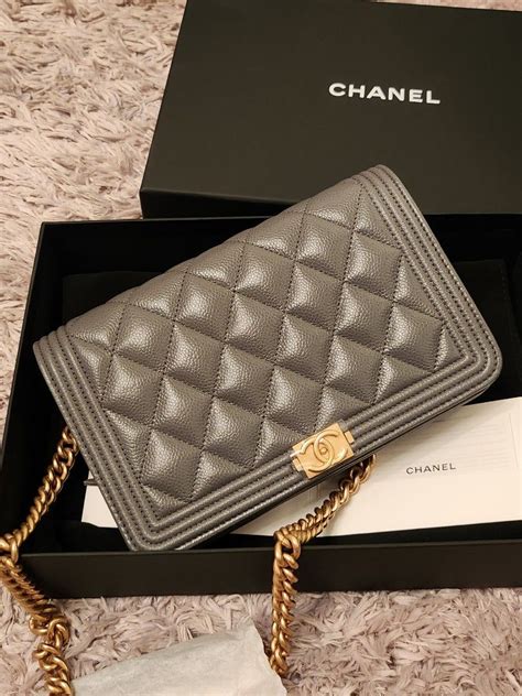 Authentic Chanel Boy Woc Luxury Bags And Wallets On Carousell