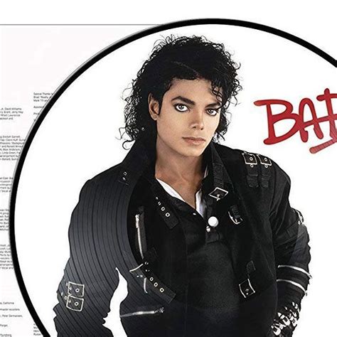 Michael Jackson Bad Limited Picture Disc Vinyl Lp Vinyl