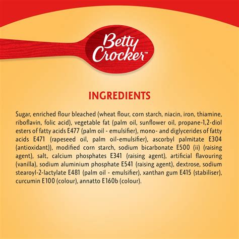 Betty Crocker Super Moist Cake Mix Yellow 500g Online At Best Price Cake And Dessert Mixes