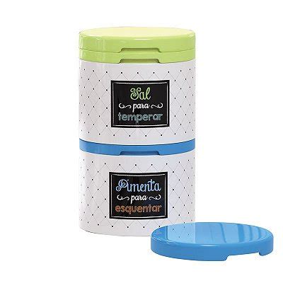 Kit Tupperware Porta Temperos Mesa Floral Saleiro E Pimenteiro