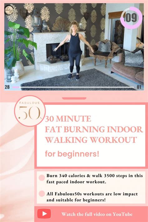 Minute Fat Burning Indoor Walking Workout Walking Exercise