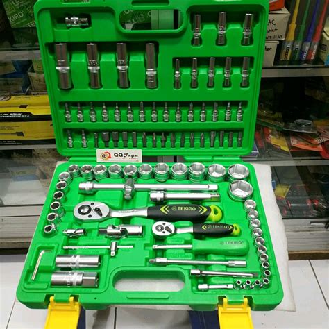 Jual Tekiro Socket Set 94 Pc Kunci Sok Set 1 4 Dan 1 2 Inchi Di Seller Qqjaya Tehnik Braga