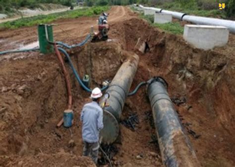 Kementerian Pupr Rekonstruksi Dan Tingkatkan Sistem Jaringan Air Baku
