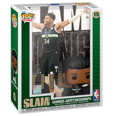 POP Figur Magazine Covers NBA Slam Giannis Antetokounmpo RetroDungeon