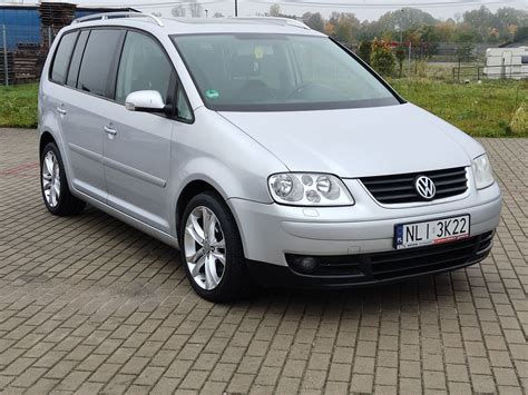 VW TOURAN 2004Rok 2 0TDi 140Km 237Tys Przeb 2Kpl Kół na Alufelgach